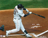 Yuli Gurriel Autographed Houston Astros 16X20 Batting Photo w/2017 WSC-JSA W