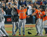 Yuli Gurriel Autographed Houston Astros 16X20 Celebration Photo w/2017 WSC-JSA W