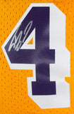 Shaquille O' Neal Signed Lakers Gold Mitchell&Ness HWC Swingman Jersey-BAW Holo