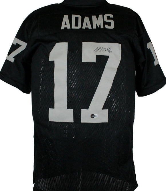 Davante Adams  Autographed Black Pro Style Jersey-Beckett W Hologram *Black