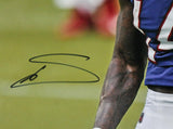 Stefon Diggs Autographed Buffalo Bills Close Up 16x20 FP Photo-BeckettW Hologram