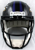 Ray Lewis Signed Baltimore Ravens F/S Speed Helmet w/2 Insc.-Beckett W Hologram