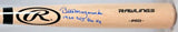 Bill Mazeroski Autographed Blonde Rawlings Pro Baseball Bat w/60 WS GW HR- JSA W