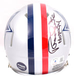 Randy White Signed Dallas Cowboys 1976 Speed Mini Helmet w/HOF-Beckett W Holo