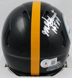 Mel Blount Autographed Steelers Speed Mini Helmet with HOF-Beckett W Hologram