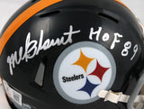 Mel Blount Autographed Steelers 63-76 Speed Mini Helmet with HOF-Beckett W Holo