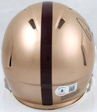 Doug Flutie Autographed Boston College Speed Mini Helmet w/Heisman-BeckettW Holo