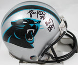 Luke Kuechly Signed Carolina Panthers Speed Mini Helmet W/DPOY-Beckett W Holo