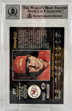 1993 Pinnacle #277 Joe Montana Auto Kansas City Chiefs BAS Autograph 10