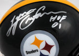 Lynn Swann Autographed Pittsburgh Steelers Mini Helmet w/HOF-Beckett W Hologram