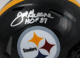 Joe Greene Autographed Pittsburgh Steelers Speed Mini Helmet W/HOF-BeckettW Holo