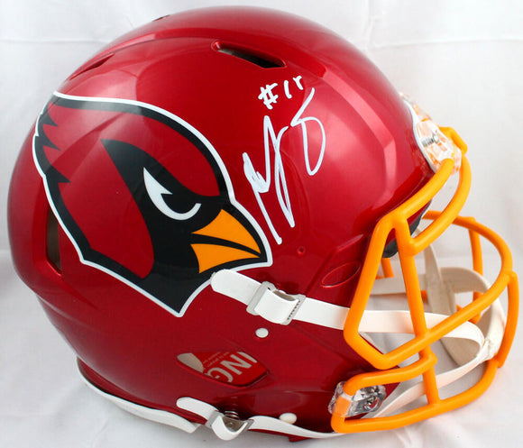 AJ Green Signed Cardinals Flash Speed Authentic F/S Helmet *Front-Beck – The Jersey Source