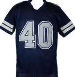 Bill Bates Autographed Blue Pro Style Jersey w/3x SB Champ-Prova *Black