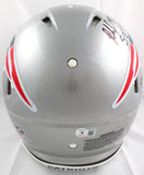 Richard Seymour Signed Patriots F/S Speed Authentic Helmet w/2 Insc.-BAW Holo