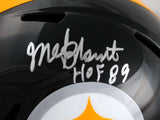 Mel Blount Signed Steelers F/S Speed Helmet w/HOF 4x SB Champ-Beckett W Hologram