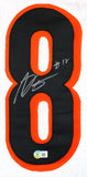 AJ Green Autographed White Pro Style Jersey-Beckett W Hologram *Silver