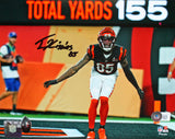 Tee Higgins Autographed Cincinnati Bengals 8x10 TD Dance-Beckett W Hologram