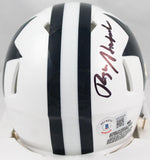 Roger Staubach Autographed Dallas Cowboys 60-63 Speed Mini Helmet-Beckett W Holo