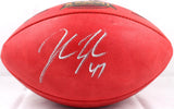 John Lynch Autographed NFL SB 37 Duke Football-Beckett W Hologram *Silver