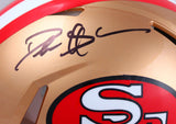 Deion Sanders Autographed 49ers F/S 64-95 Speed Authentic Helmet-Beckett W Holo