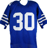 Dan Reeves Autographed Blue Pro Style Jersey- Beckett Hologram *Black