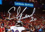 Ray Lewis Ed Reed Autographed Baltimore Ravens 16x20 HM EZ Photo -Beckett W Holo