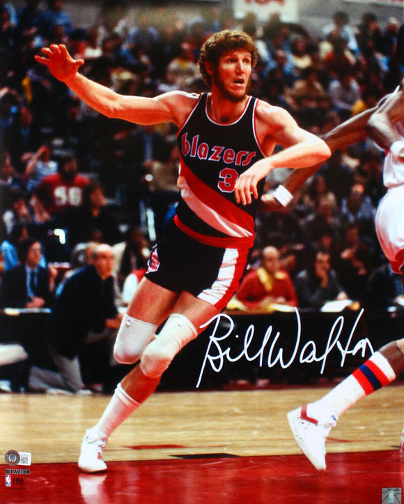 Bill Walton Autographed 16x20 Post Up Photo-Beckett W Hologram *White