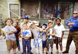 The Sandlot Autographed 11x14 Outside Photo w/7 Actors N/O -Beckett W Hologram