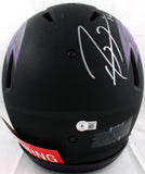 Ed Reed Ray Lewis Signed Ravens F/S Eclipse Speed Authentic Helmet-BeckettW Holo