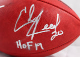 Ray Lewis Ed Reed Autographed NFL Duke Football w/HOF-Beckett W *Silver