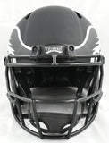 Eagles QB's Autographed Eagles F/S Eclipse Speed Authentic Helmet - Beckett W