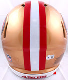 Elijah Mitchell Autographed 49ers F/S Speed Authentic Helmet-Beckett W Hologram