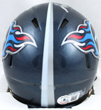 Treylon Burks Signed Tennessee Titans Speed Mini Helmet-Beckett W Hologram