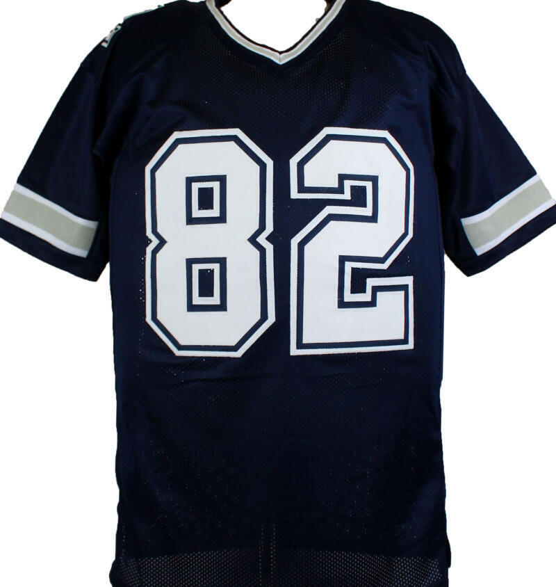 Jason Witten Autographed Blue STAT Pro Style Jersey Beckett W