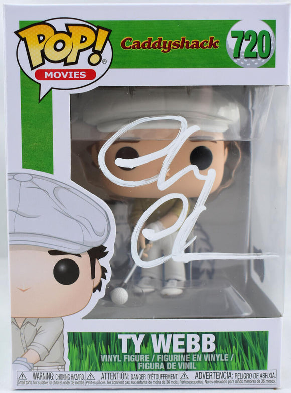 Chevy Chase Autographed TY Webb Funko Pop Figurine #720-Beckett W Hologram *Whit