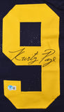 Kwity Paye Autographed Blue College Style Jersey *Full Name- Beckett W Hologram