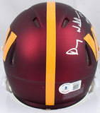 Doug Williams Signed Commanders Speed Mini Helmet w/SB MVP- Beckett W Hologram