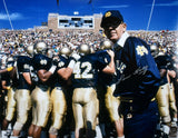 Lou Holtz Autographed Notre Dame 16x20 Pre Game Photo - Beckett W Hologram