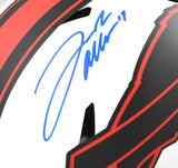 Josh Allen Autographed Bills F/S Eclipse Speed Authentic Helmet- Beckett W
