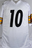 Kordell Stewart Autographed White Pro Style Jersey- Beckett W Hologram *Silver