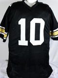 Kordell Stewart Autographed Black College Style Jersey- Beckett W Hologram