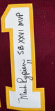 Rypien Riggins Williams Signed Maroon Pro Style Jersey w/SB MVP- Beckett W Holo