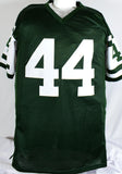 John Riggins Autographed Green Pro Style Jersey- Beckett W Hologram *Black