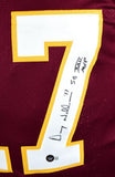 Doug Williams Autographed Maroon Pro Style Jersey w/SB MVP- Beckett W Hologram