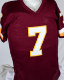 Joe Theismann Autographed Maroon Pro Style Jersey w/ 83 MVP- Beckett W Hologram