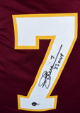 Joe Theismann Autographed Maroon Pro Style Jersey w/ 83 MVP- Beckett W Hologram