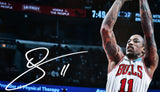 DeMar DeRozan Autographed Chicago Bulls 16x20 Jump Shot Photo-Beckett W Hologram