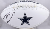 Trevon Diggs Autographed Dallas Cowboys Logo Football-Beckett W Hologram *Black