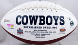 Trevon Diggs Autographed Dallas Cowboys Logo Football-Beckett W Hologram *Black