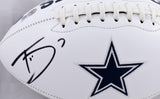 Trevon Diggs Autographed Dallas Cowboys Logo Football-Beckett W Hologram *Black